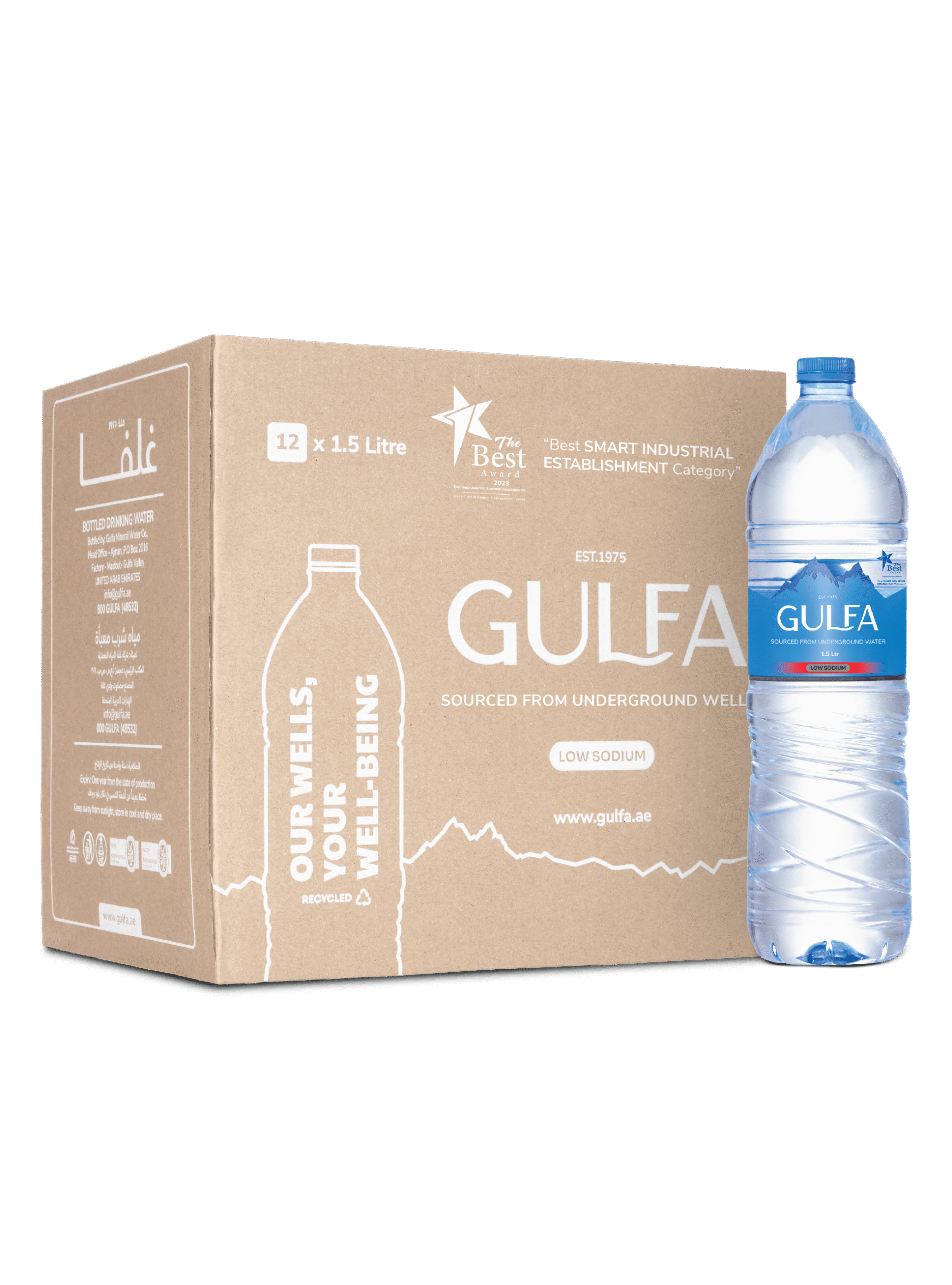 B0943VP1ZV.MAIN_.png Gulfa 1.5L x 12 Bottled Drinking Water - Image 1