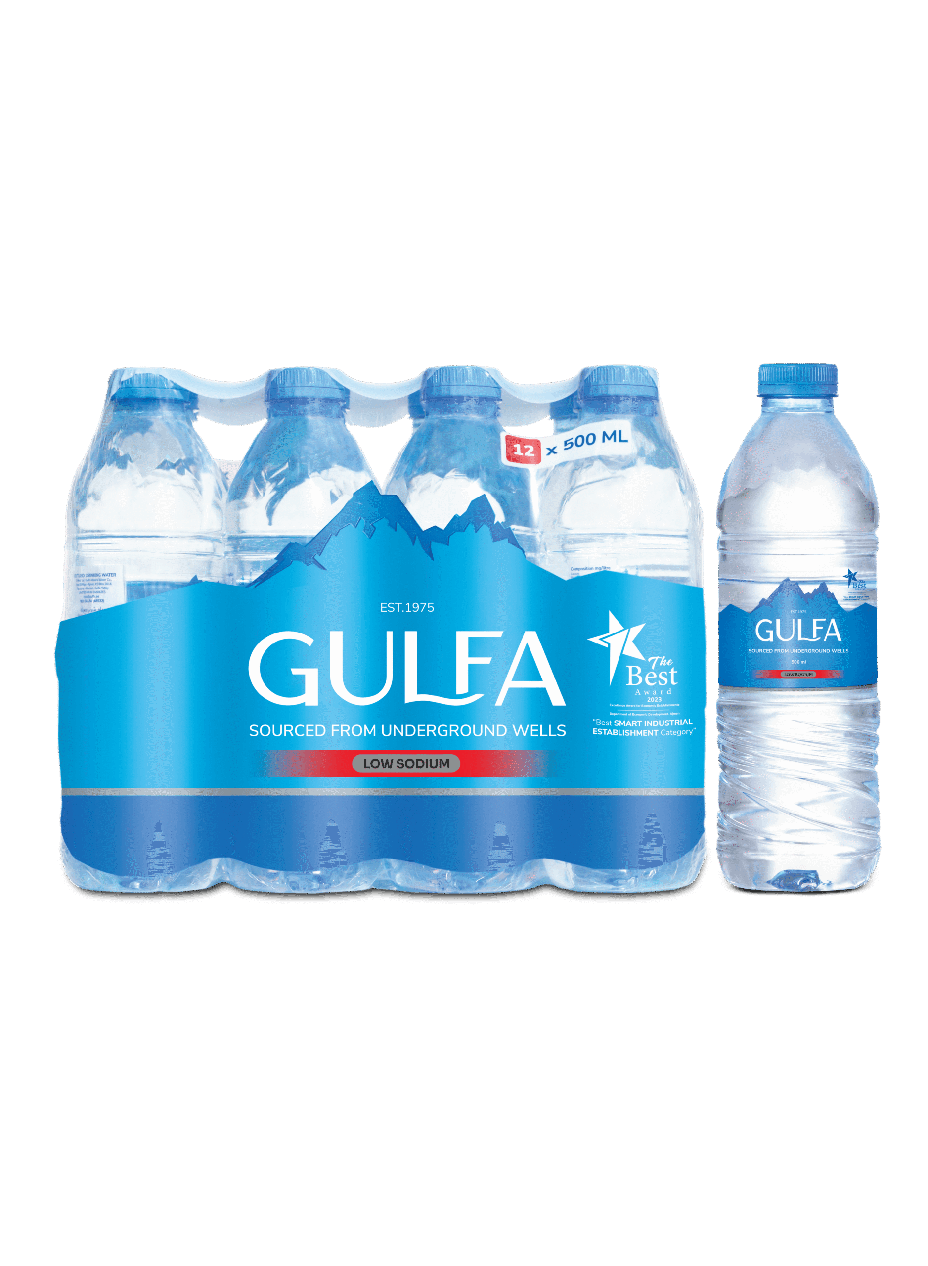 gulfa-water_500ml_shrink-with-bottle-02.png Gulfa 0.5L x 12 Bottled Drinking Water - Image 1